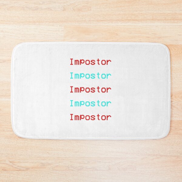 Item preview, Impostor Videogame Stickers Set Cyan Red designed and sold by stickertopic.