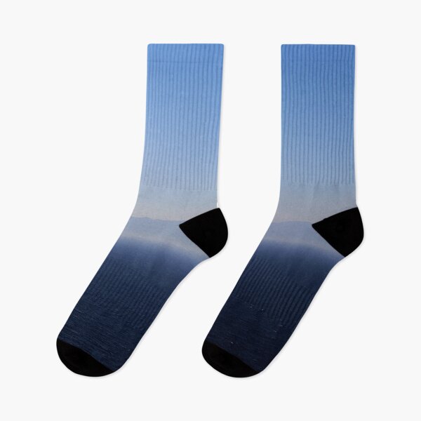 Item preview, Sea with mountains silhouette and clear blue sky background  designed and sold by Michaelerch.