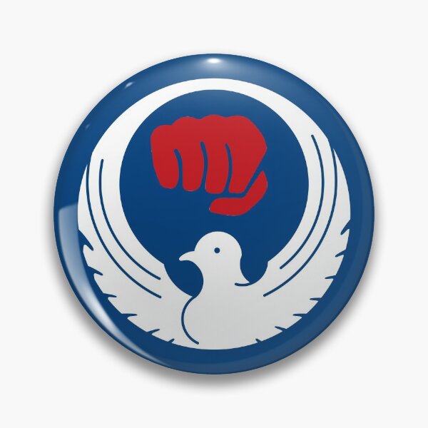 Item preview, Wado Karate Dove & Fist (White Dove, Red Fist) designed and sold by metalfury.
