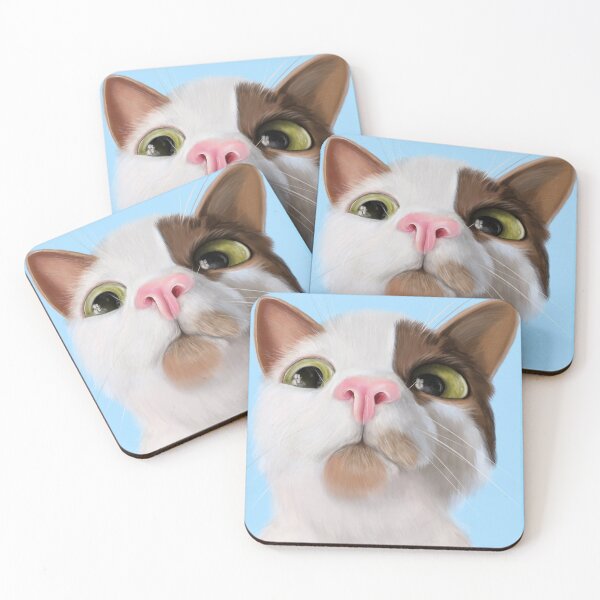 Item preview, Cute cat designed and sold by Colonels  Basement.