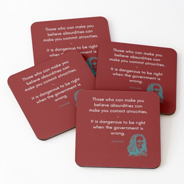 Item preview, Voltaire Quote designed and sold by DarioNelaj.