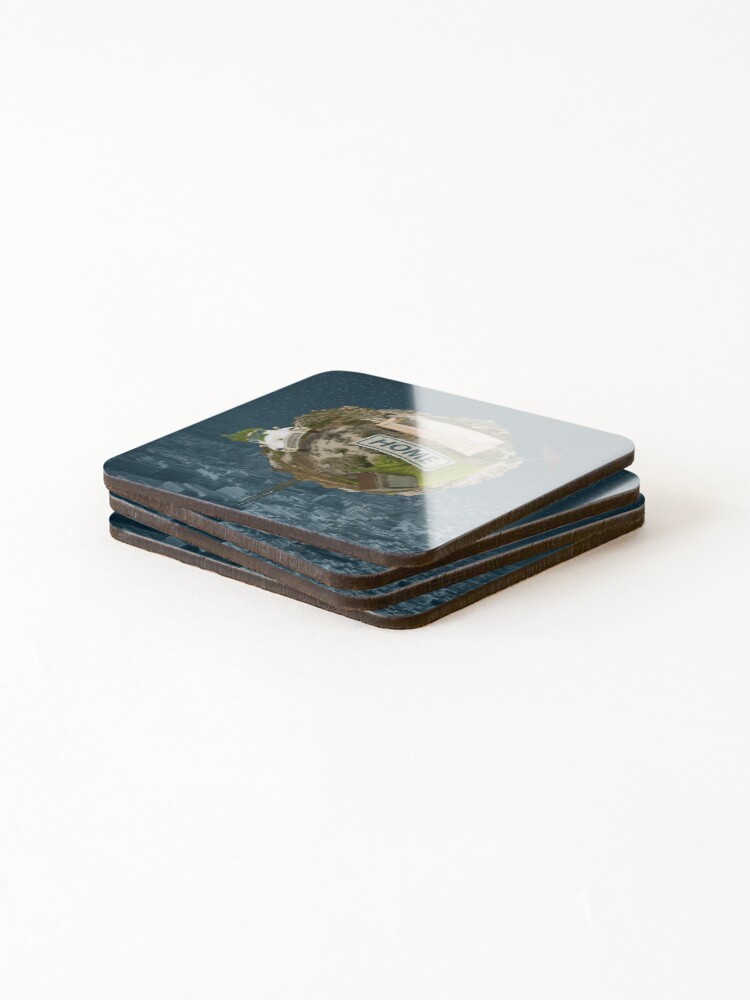Thumbnail 4 of 5, Coasters (Set of 4), Back Home designed and sold by Ruta.