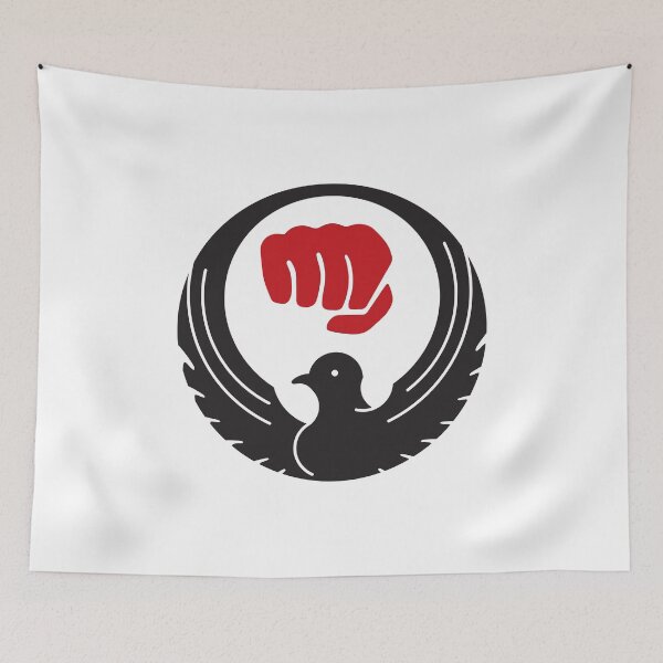 Item preview, Wado Karate Dove & Fist (Black Dove, Red Fist) designed and sold by metalfury.