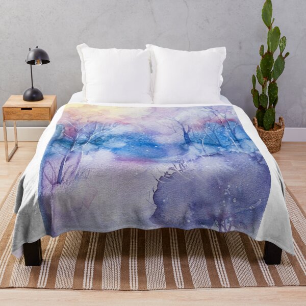 Item preview, Winter Forest Watercolour designed and sold by VibrantGifts.