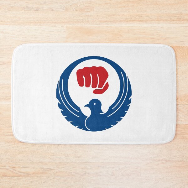 Item preview, Wado Karate Dove & Fist (Blue Dove, Red Fist) designed and sold by metalfury.