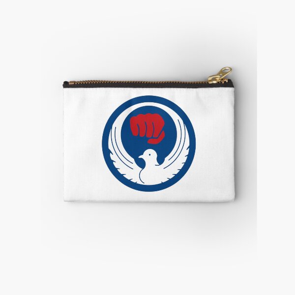 Item preview, Wado Karate Dove & Fist (Blue Background, White Dove, Red Fist) designed and sold by metalfury.