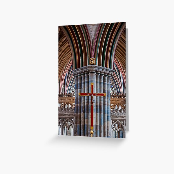 Exeter Cathedral (2) Greeting Card