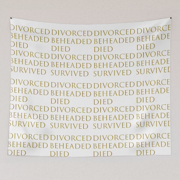Item preview, Fates of the Six Wives of Henry VIII designed and sold by lamalee.
