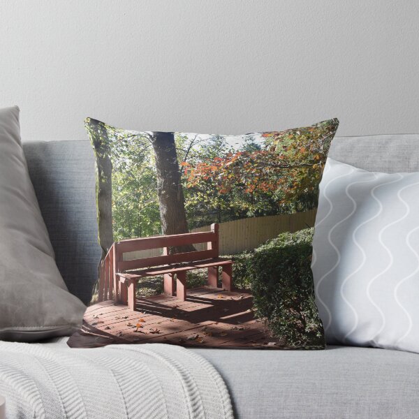 Item preview, Virginia Beach, VA Peaceful spot with Bench designed and sold by ByBeccaArt.