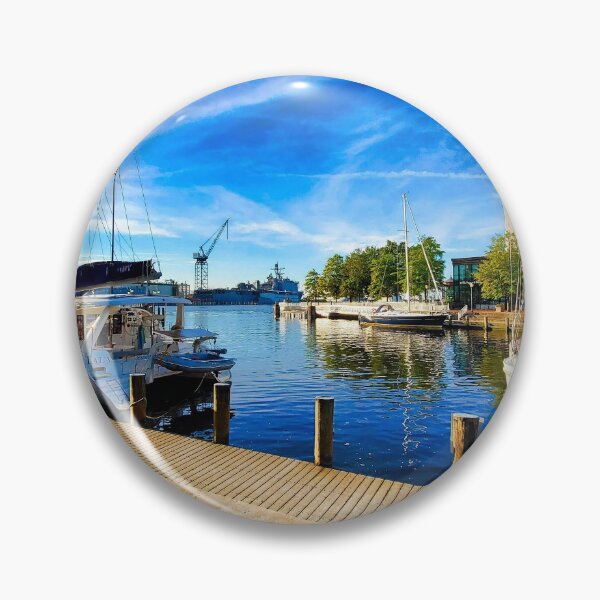 Item preview, Portsmouth Virgina River Front Round Building Great Sight in 757 designed and sold by ByBeccaArt.