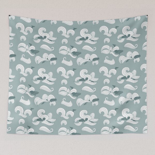 Item preview, whale pattern designed and sold by zabrinaz.