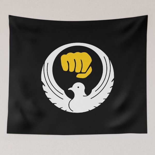 Item preview, Wado Karate Dove & Fist (White Dove, Yellow Fist) designed and sold by metalfury.