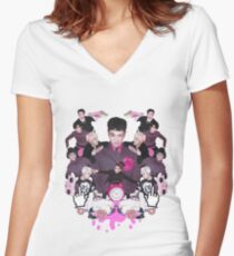 Block B Women's Fitted V-Neck T-Shirt