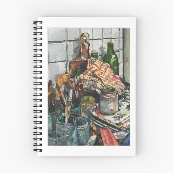 Item preview, Artists Workspace Illustration designed and sold by Daria Berndt.