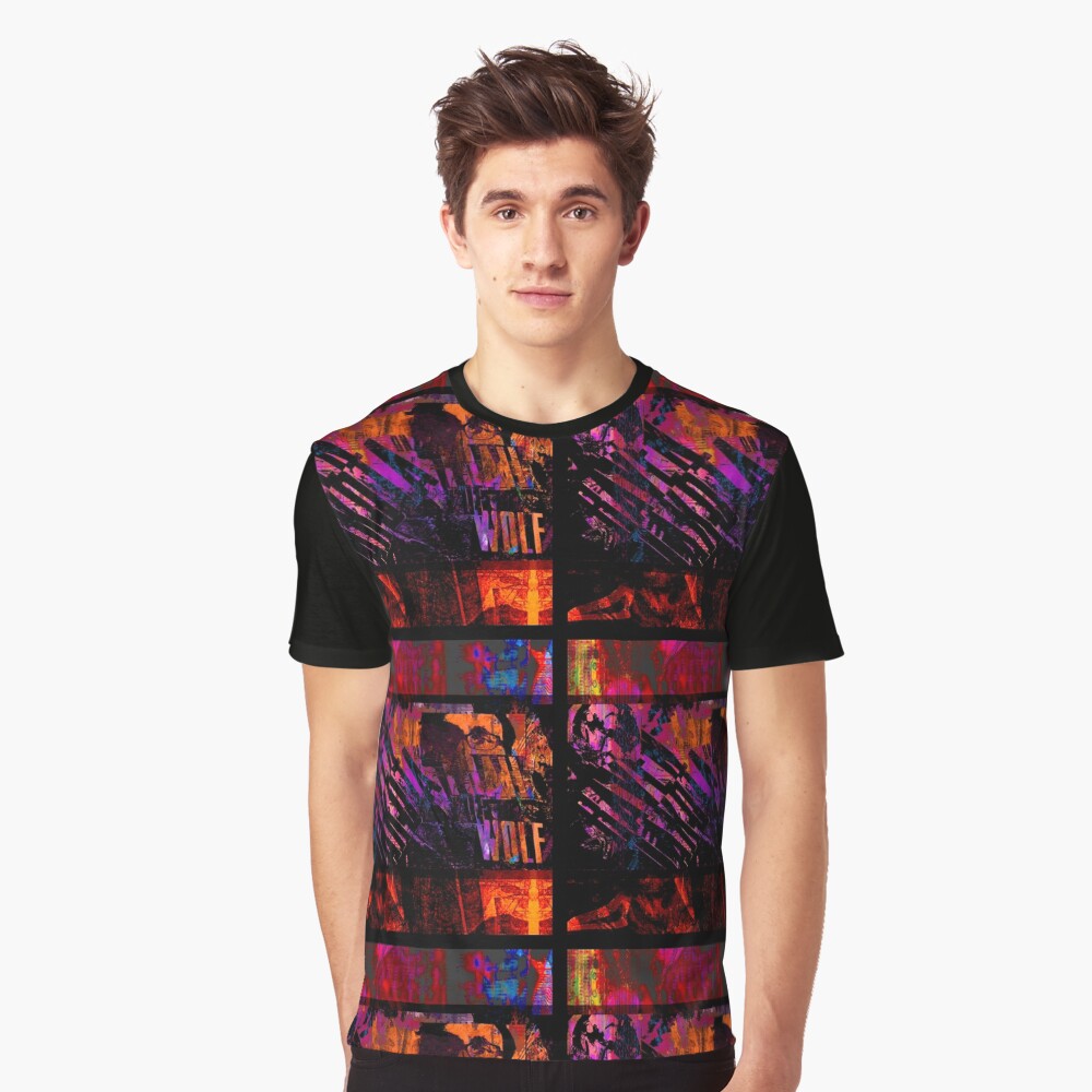 On the Trail of the Wolf by Frank Louis Allen Graphic T-Shirt