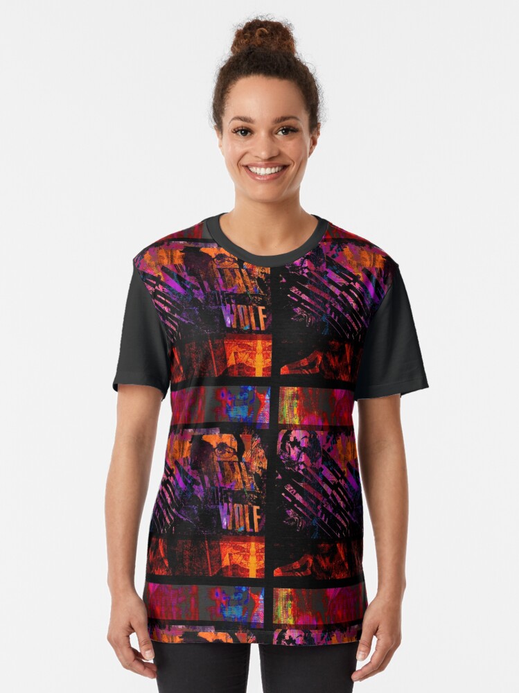 Alternate view of On the Trail of the Wolf by Frank Louis Allen Graphic T-Shirt