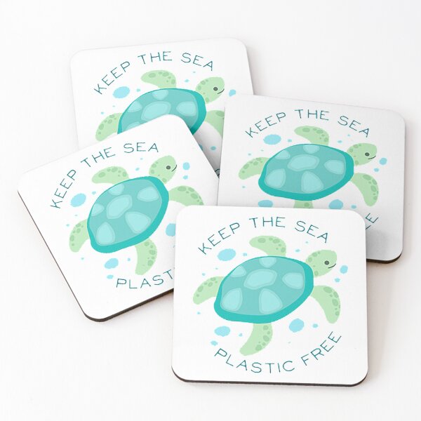 Item preview, Keep the sea plastic free designed and sold by OtterFactory.