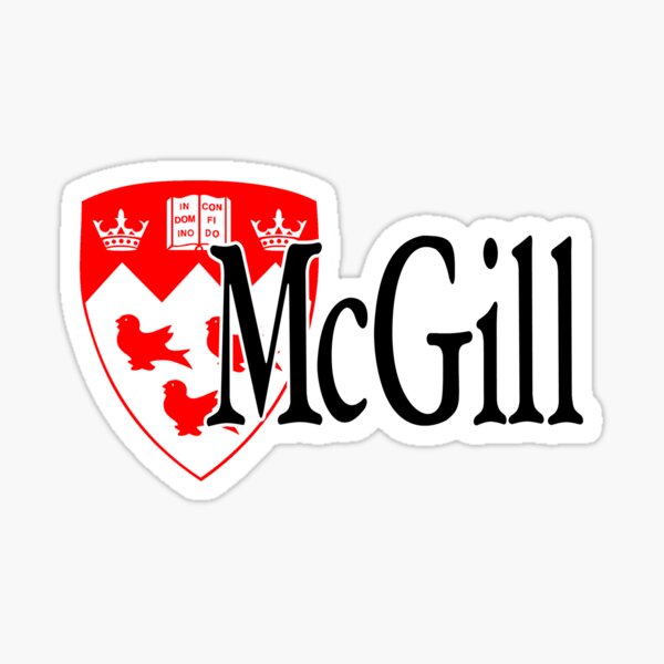 McGill University Sticker