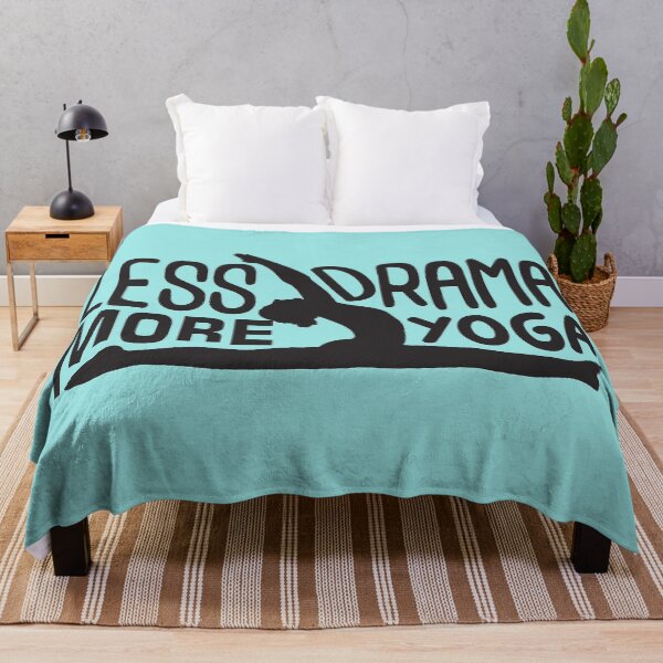 Item preview, Less Drama More Yoga designed and sold by lmcvinco.