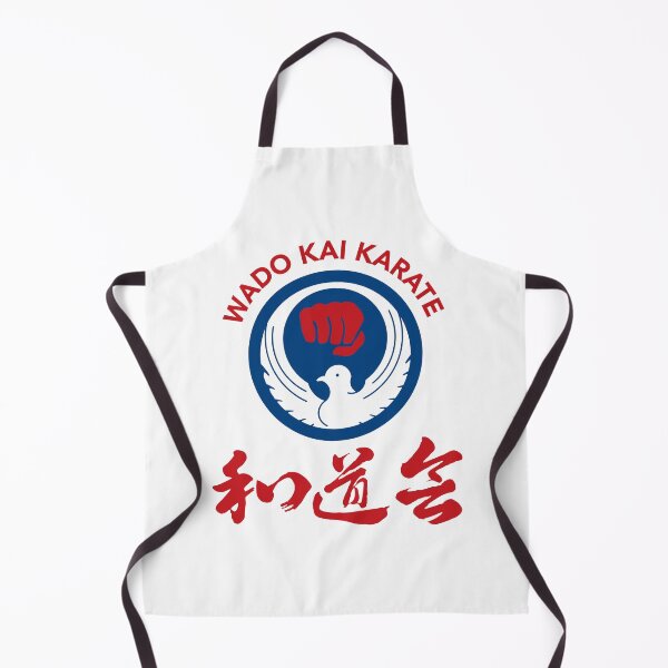 Item preview, Wado Karate Dove & Fist & Text (Blue Background, White Dove, Red Fist) designed and sold by metalfury.