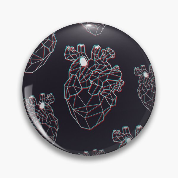 Item preview, Polygonal heart designed and sold by IDIVAGANTE.