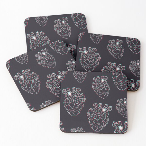 Item preview, Polygonal heart designed and sold by IDIVAGANTE.