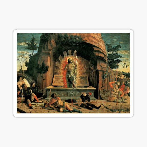 Item preview, Easter: Resurrection of Jesus in Christian art by Andrea Mantegna designed and sold by The Great  Art.