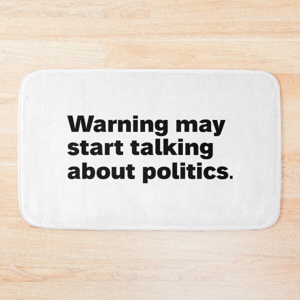 Item preview, warning may start talking about politics designed and sold by Sinovius.