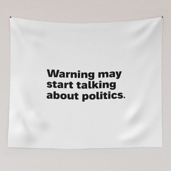 Item preview, warning may start talking about politics designed and sold by Sinovius.