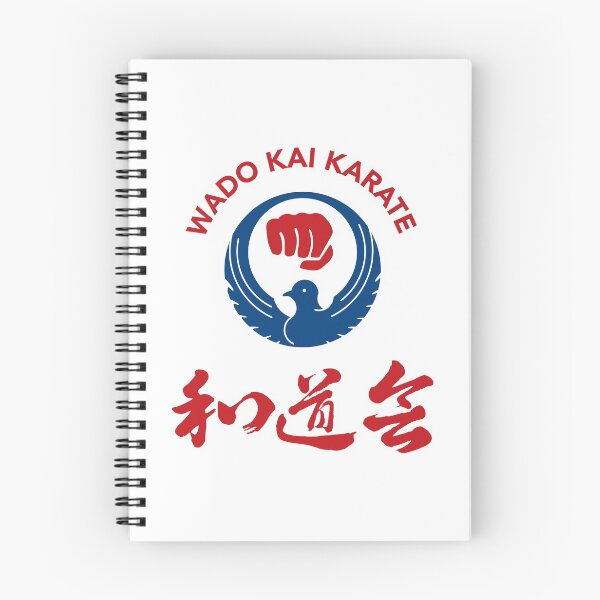 Item preview, Wado Karate Dove & Fist & Text (Blue Dove, Red Fist) designed and sold by metalfury.