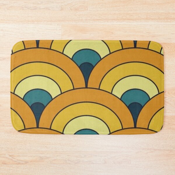 Item preview, Rainbow of Orange and Blue Pattern Design designed and sold by AMS-ART.