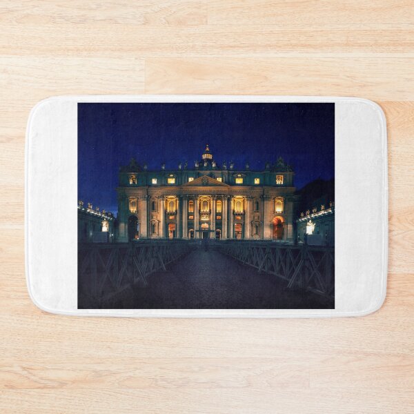 Item preview, St. Peter's Basilica at Night designed and sold by csbvisuals.