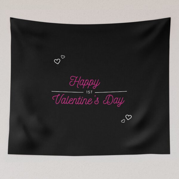 Item preview, Happy 1st Valentine’s Day designed and sold by FlorielleFashion.