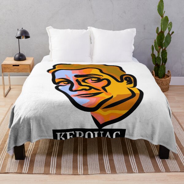 Item preview, Portrait of the writer Kerouac designed and sold by Xdelacra.
