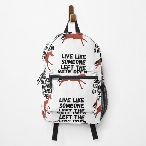 Item preview, live like someone left the gate open designed and sold by Sinovius.