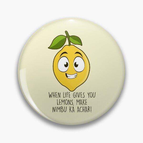 Item preview, When Life Gives You Lemons, Make Nimbu ka Achar! designed and sold by artistkalpesh.
