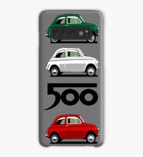 Seitenansicht des Fiat 500 Hülle & Klebefolie für Samsung Galaxy