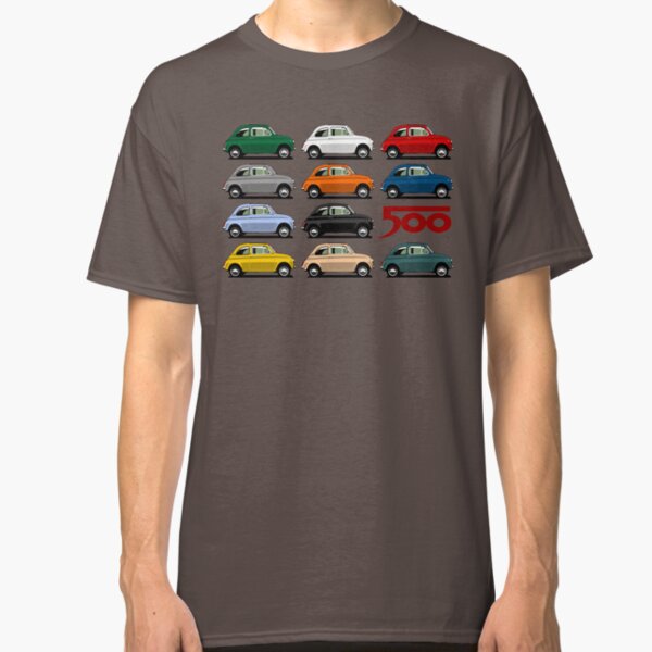 Fiat 500 side view Classic T-Shirt