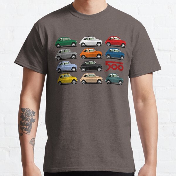 Fiat 500 side view Classic T-Shirt