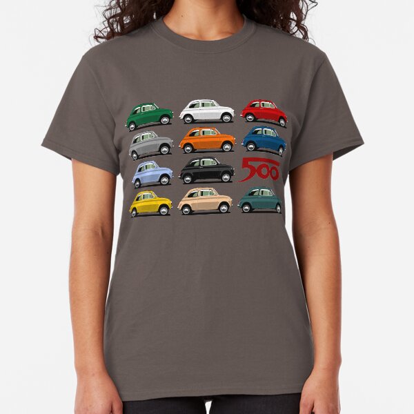 Fiat 500 side view Classic T-Shirt
