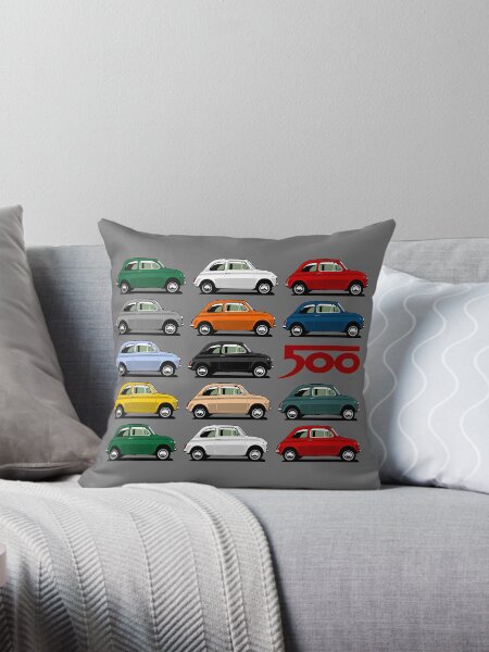 Item preview, Fiat 500 side view designed and sold by car2oonz.