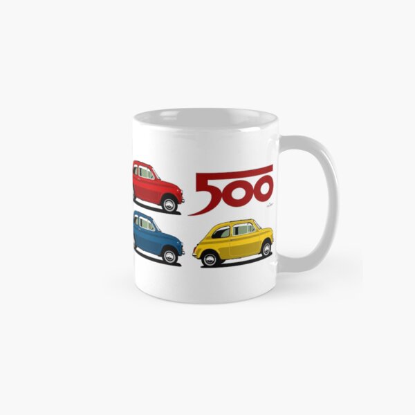 Fiat 500 side view Classic Mug