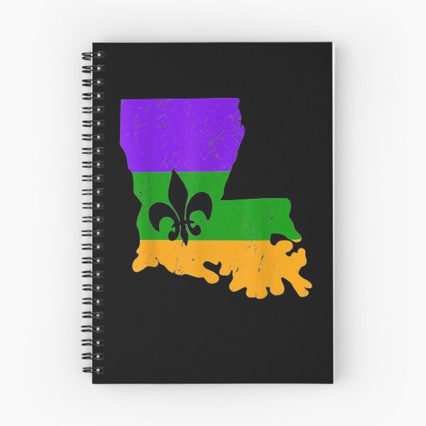 Item preview, Distressed Mardi Gras Fleur De Lis designed and sold by charissamo77.
