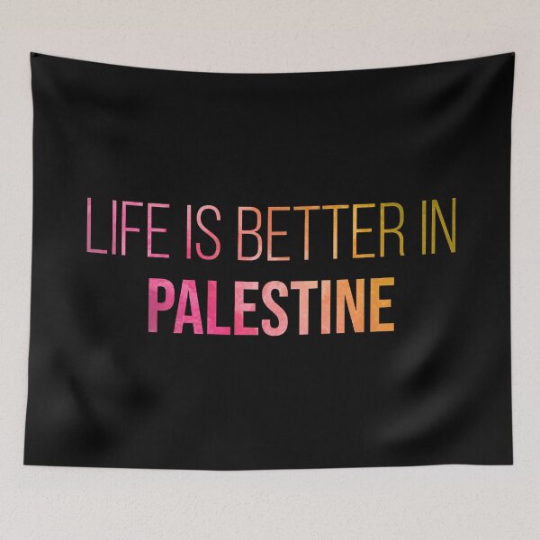 Item preview, Life is better in Palestine in Watercolor designed and sold by XCIV.