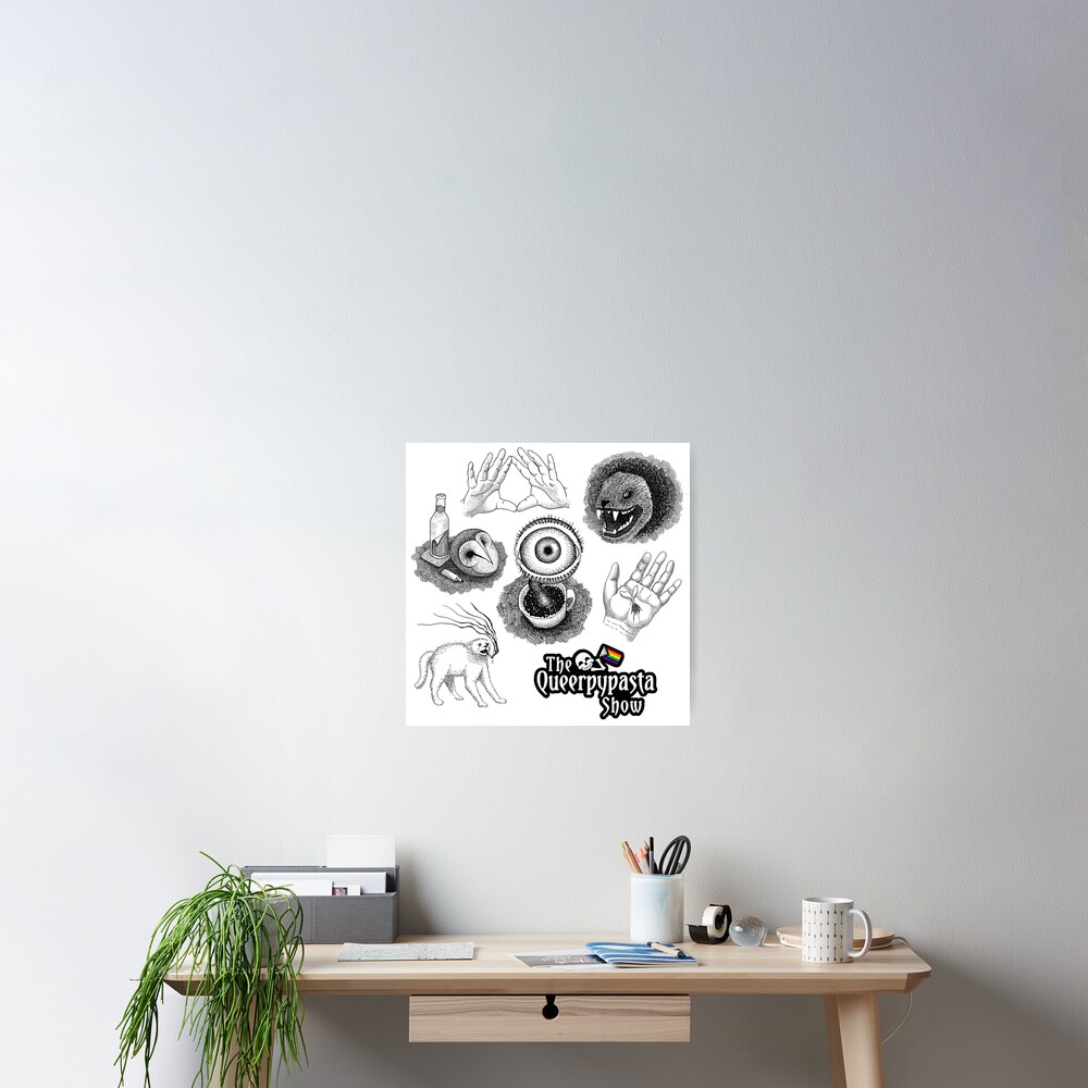 Item preview, Poster designed and sold by Queerpypasta.