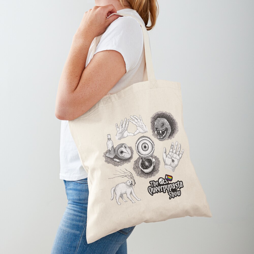 Item preview, Cotton Tote Bag designed and sold by Queerpypasta.
