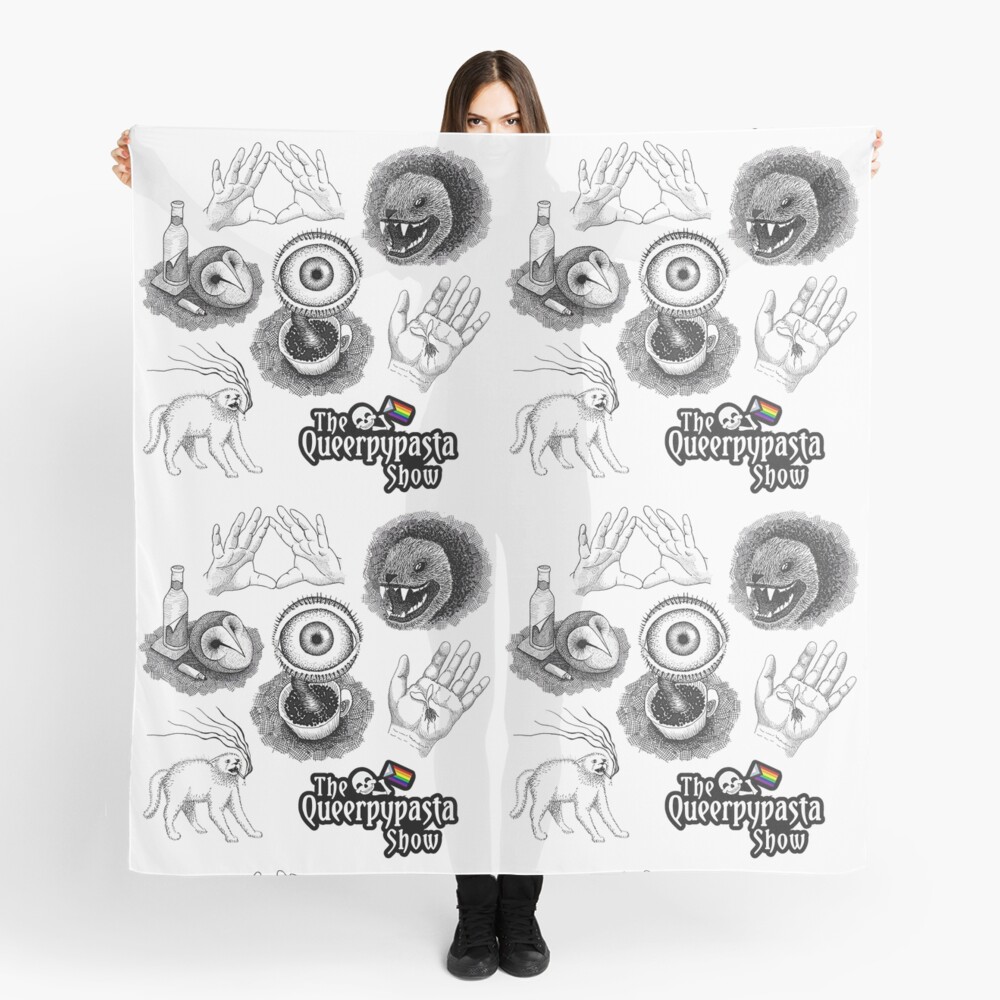 Item preview, Scarf designed and sold by Queerpypasta.