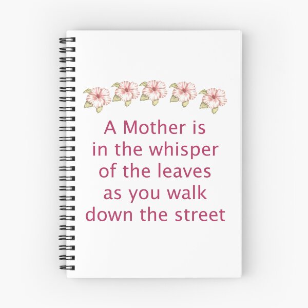 Item preview, A Mother is in the whisper of leaves. designed and sold by teakastreasures.