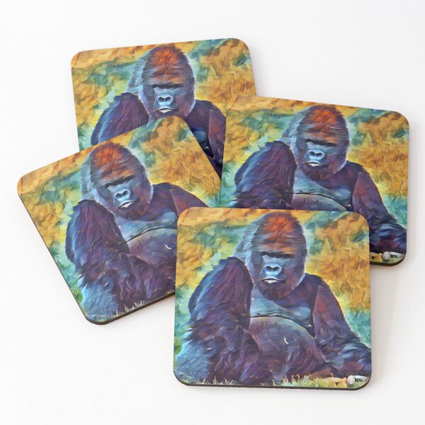 Item preview, Gorilla Pose In Slumber designed and sold by Fearless-Fox.