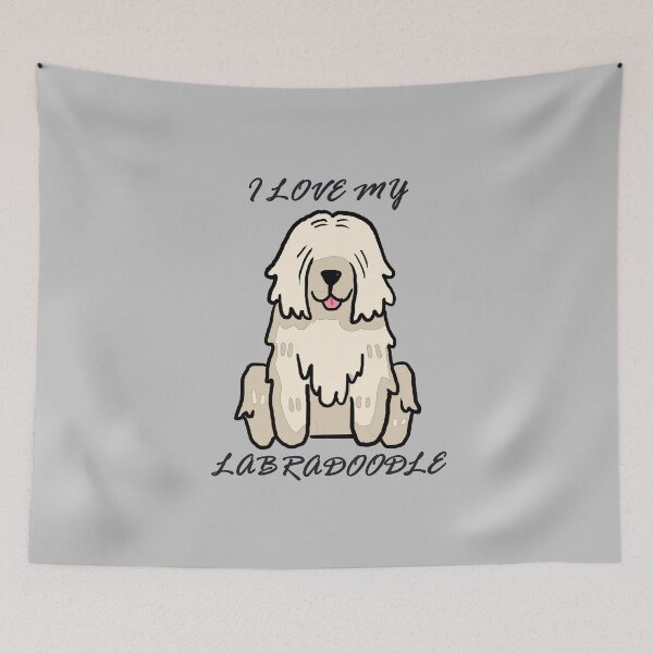 Item preview, Mini Labradoodle designed and sold by GRAPHISTE99.